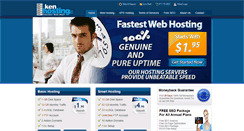 Desktop Screenshot of kenhosting.com